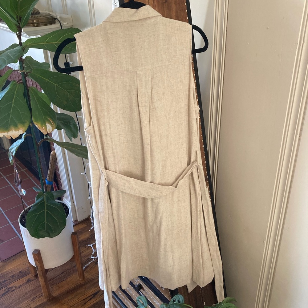 Button-Up Mini Dress - Picture 4 of 5